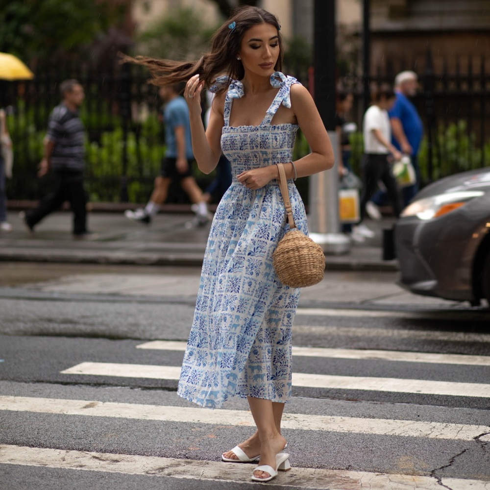 Jessie Zhao designer summer dress XS